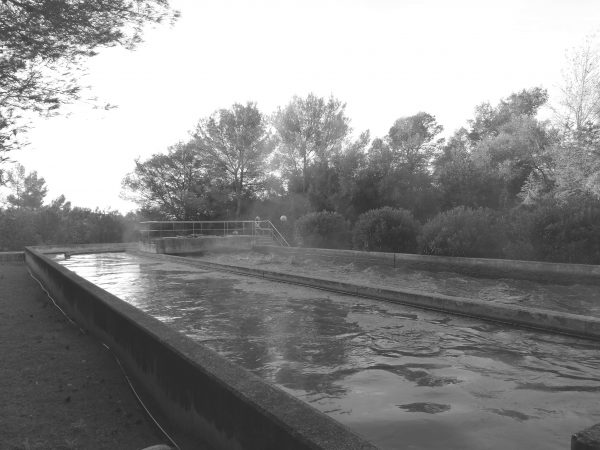 Estación de depuración de aguas residuales en Cala Llonga