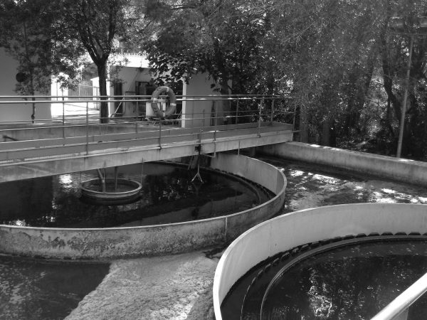 Estación de depuración de aguas residuales en Port de Sant Miquel