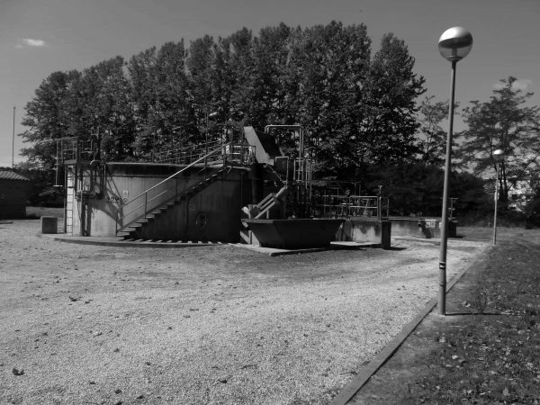 Estación de depuración de aguas residuales en Riudarenes