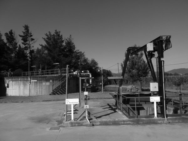 Estación de depuración de aguas residuales en Vilobí d'Onyar