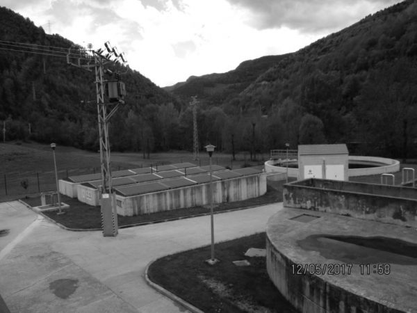 Estación de depuración de aguas residuales en Ribes de Freser