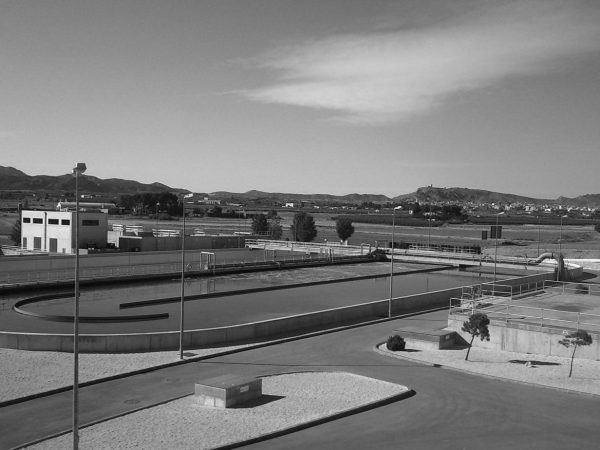 Estación de depuración de aguas residuales en Jumilla