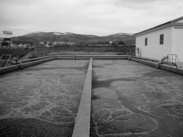 Estación de depuración de aguas residuales en Foia de Castalla