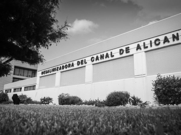 Instalación desaladora de agua de mar en  Alicante