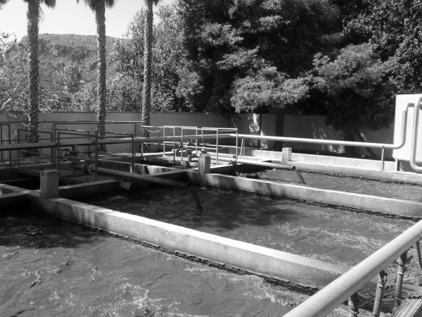 Estación de depuración de aguas residuales en Portmán