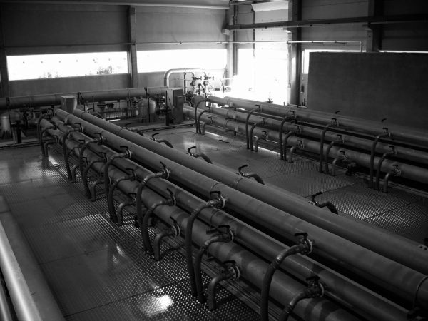 Estación de depuración de aguas residuales en San Pedro del Pinatar