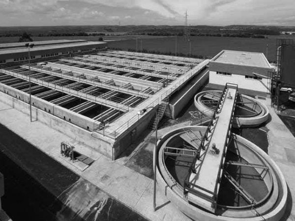 Estación de tratamiento de aguas potables en Sorbe