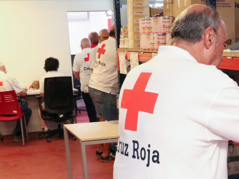 acción social en españa con cruz roja